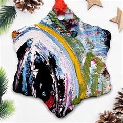 When The Egg Matters Most 4 Ornament (snowflake) by bestdesignintheworld