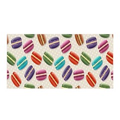 Macaron Macaroon Stylized Macaron Satin Wrap by Sapixe