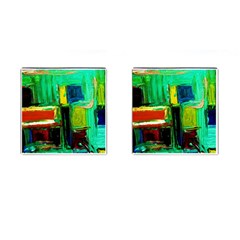 Marakesh 5 Cufflinks (square) by bestdesignintheworld