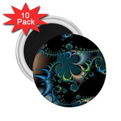 Fractal Art Artwork Digital Art 2 25  Magnets (10 Pack)  by Sapixe