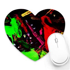 Spooky Attick 8 Heart Mousepads by bestdesignintheworld