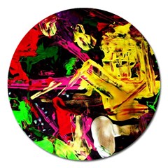 Spooky Attick 11 Magnet 5  (round) by bestdesignintheworld