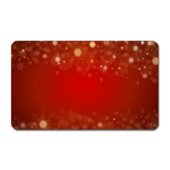 Background Abstract Christmas Magnet (rectangular) by Simbadda