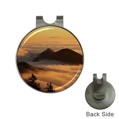Homberg Clouds Selva Marine Hat Clips With Golf Markers by Simbadda