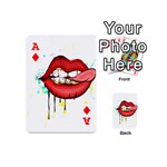 Bit Your Tongue Playing Cards 54 (Mini)  Front - DiamondA