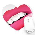 Smile Heart Mousepads Front