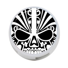 Tribal Sugar Skull 4-port Usb Hub (two Sides)  by StarvingArtisan