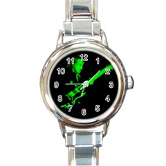 Oy Oy Oy Oy Round Italian Charm Watch by StarvingArtisan