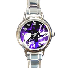 Sixx Round Italian Charm Watch by StarvingArtisan