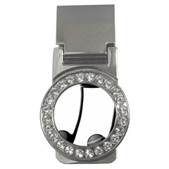 Music Note Money Clips (cz)  by StarvingArtisan