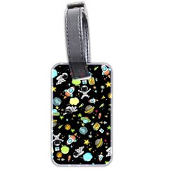Space Pattern Luggage Tags (two Sides) by Valentinaart