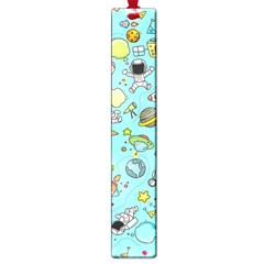Space Pattern Large Book Marks by Valentinaart