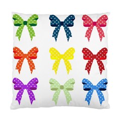 Ribbons And Bows Polka Dots Standard Cushion Case (one Side) by Modern2018
