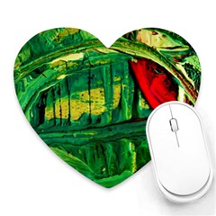 When The Egg Matters Most Heart Mousepads by bestdesignintheworld