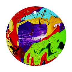 Untitled Island 2 Round Ornament (two Sides) by bestdesignintheworld