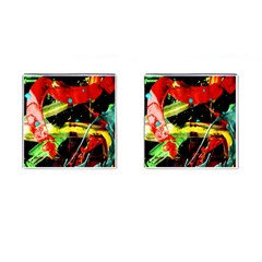 Enigma 1 Cufflinks (square) by bestdesignintheworld