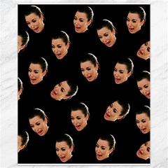 Crying Kim Kardashian Canvas 11  X 14   by Valentinaart
