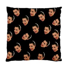 Crying Kim Kardashian Standard Cushion Case (one Side) by Valentinaart