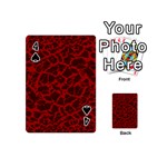 Red Earth Texture Playing Cards 54 (Mini) Front - Spade4