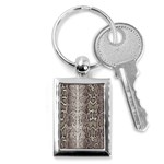 Snake Skin Key Chains (Rectangle)  Front