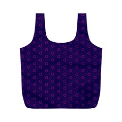 Dark Tech Fruit Pattern Full Print Recycle Bags (m)  by jumpercat