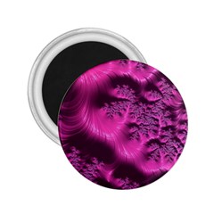 Fractal Artwork Pink Purple Elegant 2 25  Magnets by Sapixe