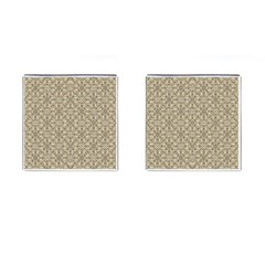 Modern Baroque Pattern Cufflinks (square) by dflcprints