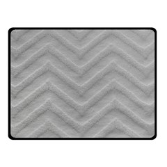 White Fabric Pattern Textile Fleece Blanket (small) by Sapixe