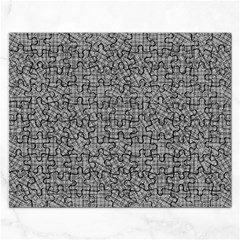 Linear Intricate Geometric Pattern Rectangular Jigsaw Puzzl by dflcprints