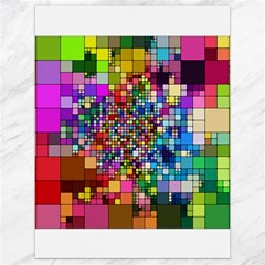 Abstract Squares Arrangement Canvas 18  X 24   by Nexatart