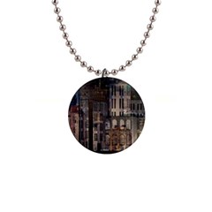 Architecture City Home Window Button Necklaces by Nexatart