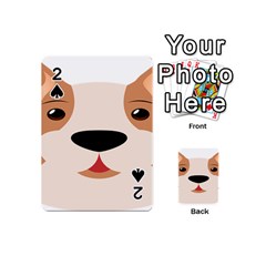 Dog Animal Boxer Family House Pet Playing Cards 54 (mini)  by Sapixe