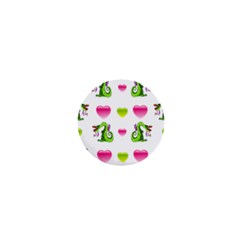 Dragons And Hearts 1  Mini Buttons by IIPhotographyAndDesigns