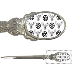 Owls And Pentacles Letter Opener by IIPhotographyAndDesigns