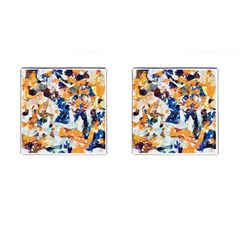 Paint On A White Background                                       Cufflinks (square) by LalyLauraFLM