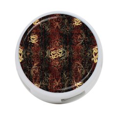 A Golden Dragon Burgundy Design Created By Flipstylez Designs 4-port Usb Hub (two Sides) by flipstylezfashionsLLC