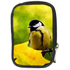 Tomtit Bird Dressed To The Season Compact Camera Cases by FunnyCow