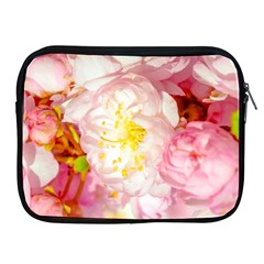 Pink Flowering Almond Flowers Apple Ipad 2/3/4 Zipper Cases by FunnyCow