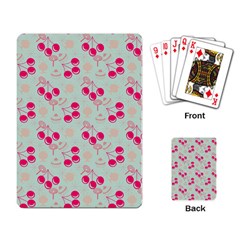 Bubblegum Cherry Playing Card by snowwhitegirl