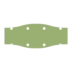 Olive Dots Stretchable Headband by snowwhitegirl