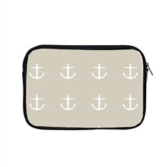Lt Grey Anchors Apple Macbook Pro 15  Zipper Case by snowwhitegirl