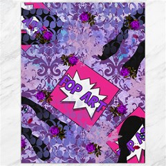 Purple Retro Pop Canvas 12  X 16   by snowwhitegirl