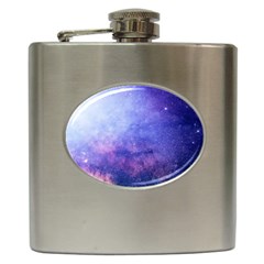 Galaxy Hip Flask (6 Oz) by snowwhitegirl
