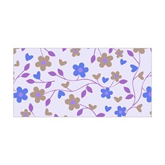 Blue Vintage Flowers Yoga Headband by snowwhitegirl