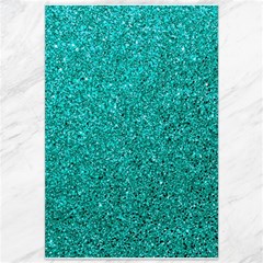 Aqua Glitter Canvas 20  X 30   by snowwhitegirl