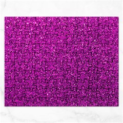 Pink  Glitter Rectangular Jigsaw Puzzl by snowwhitegirl