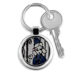 Pixie Girl Stained Glass Key Chains (round)  by snowwhitegirl