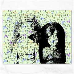 Mint Wall Rectangular Jigsaw Puzzl by snowwhitegirl