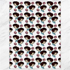 Redhead Girl Pattern Canvas 36  X 48   by snowwhitegirl