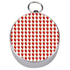 Strawberries Silver Compasses by snowwhitegirl